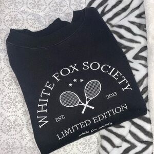 White Fox Crewneck